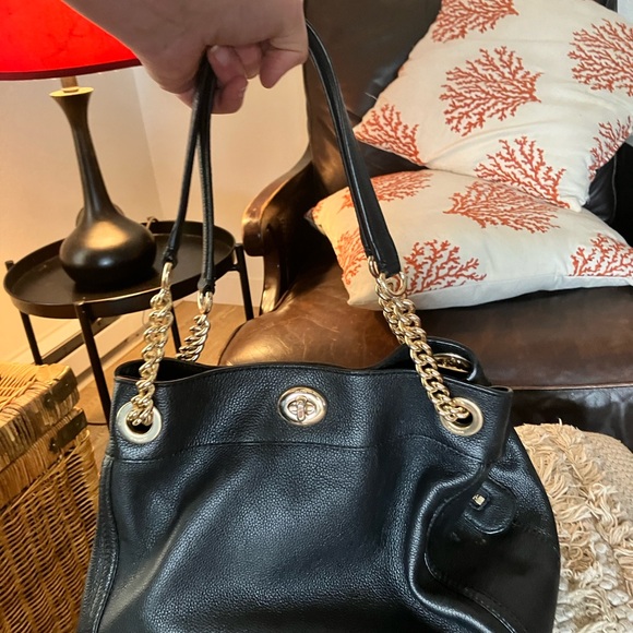 Authentic Coach Black Bag - Picture 4 of 5